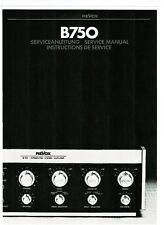 Revox service manual gebraucht kaufen  Salzgitter