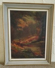 Antique oil painting for sale  SPALDING