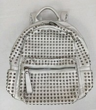Damen rucksack metallic gebraucht kaufen  Bad Neustadt a.d.Saale