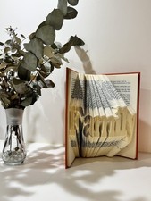 Buch gefaltet deko gebraucht kaufen  Solingen