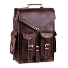 Leather backpack bag for sale  RUGBY