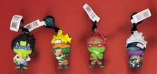 Lote com 4 Naruto x TMNT Teenage Mutant Ninja Turtles Eating Pizza Figural Bag Clip! comprar usado  Enviando para Brazil