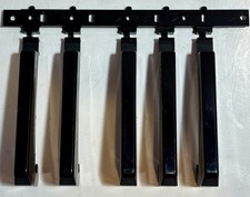 Teclado Yamaha PSR-240 PSR-270 PSR-500 parte teclas pretas [afiado-plano] conjunto com 5 teclas comprar usado  Enviando para Brazil