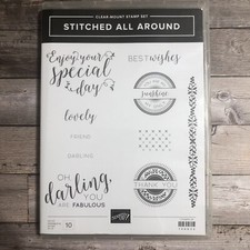 Stampin stitched around for sale  Chicago