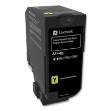 Cartucho de toner genuíno Lexmark 74C10Y0 amarelo programa de retorno comprar usado  Enviando para Brazil