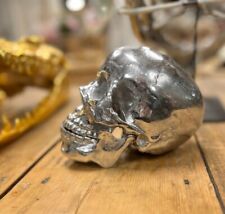Silver human skull for sale  RETFORD