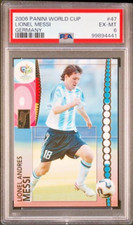 Lionel Messi 2006 Panini World Cup #47 Germany PSA 6 comprar usado  Enviando para Brazil