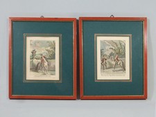 Paire anciennes gravures d'occasion  Lyon III