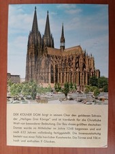 Pocztówka 2536 przebiegła, katedra kolońska, pocztówka, kolekcja na sprzedaż  Wysyłka do Poland