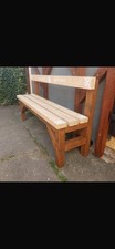 Handmade wooden bench for sale  MANCHESTER