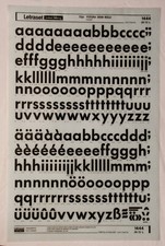 Letraset 72pt. futura d'occasion  Tremblay-en-France