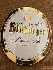 Bitburger pils emailschild gebraucht kaufen  Kerken