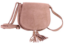 Tasche veloursleder leder gebraucht kaufen  Ettlingen