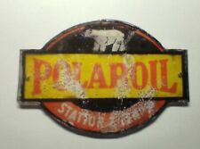 Plaque huile polaroil d'occasion  Langres