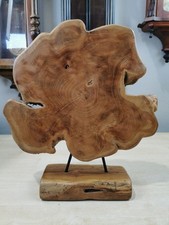 Baumscheibe holzskulptur wurze gebraucht kaufen  Trier