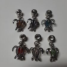 Silvertone turtle charm for sale  Phenix City