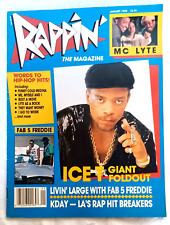 Rappin The Magazine Ice T MC Lyte Fab 5 Freddie Hip Hop NM No Poster Q1 comprar usado  Enviando para Brazil