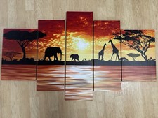 Bildercollage afrika sonnenunt gebraucht kaufen  Steinheim am Albuch
