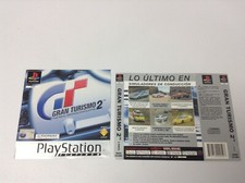 CARATULAS ORIGINALES DELANTERA Y TRASERA GRAN TURISMO 2 . Pal España comprar usado  Enviando para Brazil