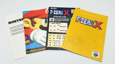 F-Zero X N64 Nintendo 64 manual e inserções APENAS AUTÊNTICO comprar usado  Enviando para Brazil