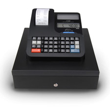 Caixa registradora Royal 410DX RECONDICIONADA (FORNECIMENTO LIMITADO) nova cor modelo preto comprar usado  Enviando para Brazil
