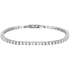Bracciale tennis acciaio usato  Italia