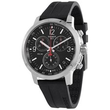 Relógio masculino Tissot PRC 200 cronógrafo quartzo mostrador preto T114.417.17.057.00 comprar usado  Enviando para Brazil