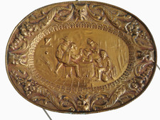 Plat ovale cuivre d'occasion  Cusset