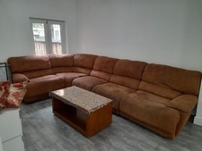 Suede camel corner for sale  SMETHWICK