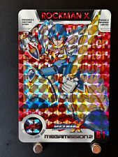 Mega MAN X Mega Mission2 Cartão Holo CAPCOM BANDAI JAPÃO Japonês 1996 Muito Raro comprar usado  Enviando para Brazil