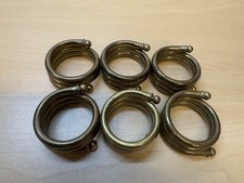 Serviettenringe messing 6er gebraucht kaufen  Berlin