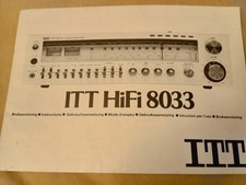 Itt hifi 8033 gebraucht kaufen  Wurmberg