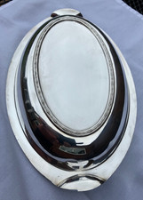 Oval silver plated for sale  STOCKPORT