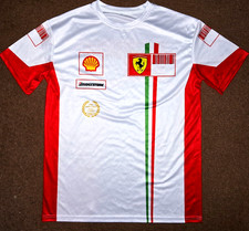 Camisa masculina Ferrari Marlboro código de barras 2007 F1 Team estilo piloto Kimi F1 edição comprar usado  Enviando para Brazil