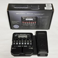 Pedal de guitarra Zoom G1X quatro efeitos múltiplos com looper comprar usado  Enviando para Brazil