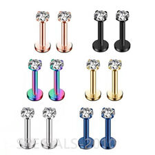 Pair piercing labret for sale  BIRMINGHAM