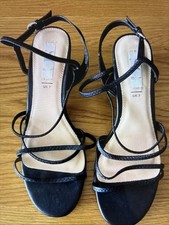 Bhs black strappy for sale  WEYMOUTH
