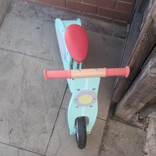 Wooden balance bike for sale  LOUGHTON