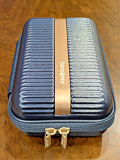 Bolsa de higiene pessoal de viagem SAMSONITE capa dura com zíper organizador cosmético estojo bolsa de lavagem, usado comprar usado  Enviando para Brazil
