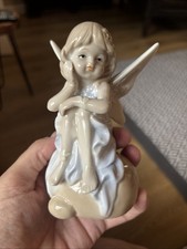 Porcelain angel girl for sale  LEEDS