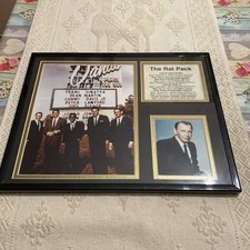 Rat pack framed for sale  HARLOW