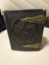 Victorian leather brass for sale  East Rochester