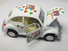 Capô Volkswagen Beetle carro miniatura pullback fricção metal 68 portas abre 3" comprar usado  Enviando para Brazil