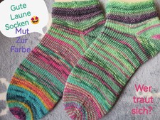 Sneakersocken handgestrickt so gebraucht kaufen  Langerwehe