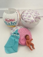 Berço Mini Brands My Mini Baby Series 2 azul-petróleo branco comprar usado  Enviando para Brazil