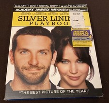 Silver Linings Playbook Blu‑ray + DVD + Digital – Sealed 2‑Disc Combo comprar usado  Enviando para Brazil