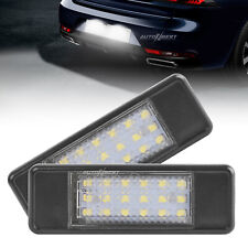 2x Lâmpada traseira de carro de substituição LED placa de matrícula para Peugeot Citroen comprar usado  Enviando para Brazil
