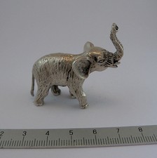 Miniatura argento elefante usato  Catania
