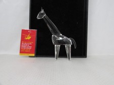 Cut crystal giraffe for sale  STEVENAGE