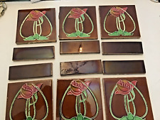 Antique fireplace tile for sale  WINCHESTER